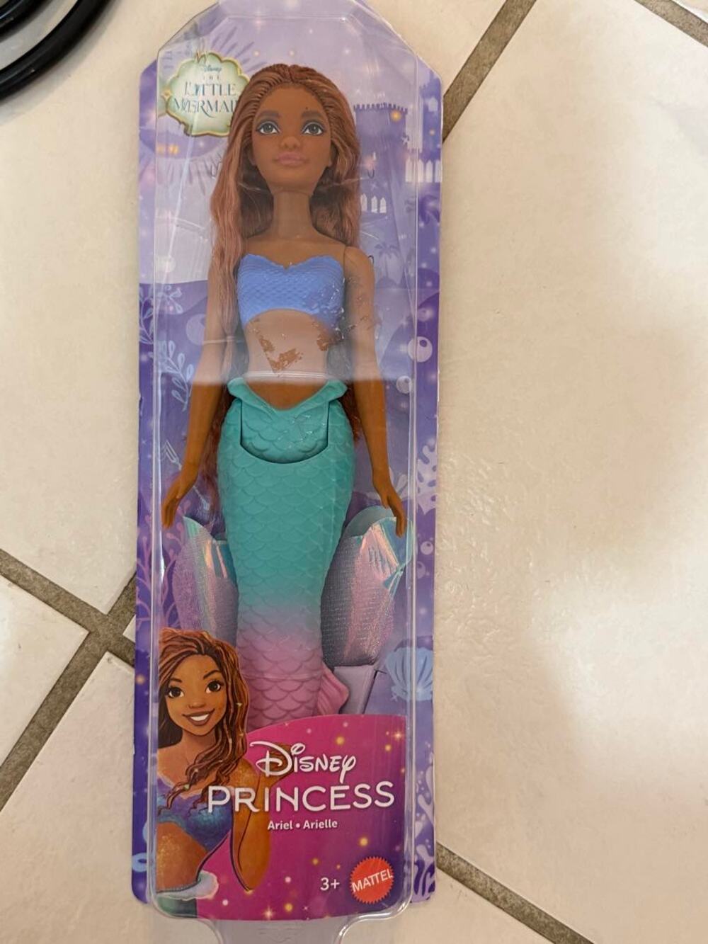 Disney Princess Ariel Mermaid Doll Mattel The Little Mermaid New in Package